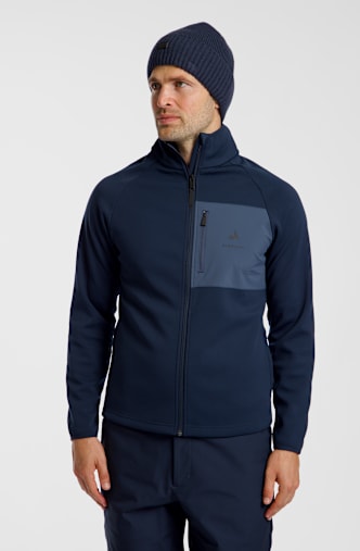 ALBRIGHT Sestiere Herren Midlayer Blau