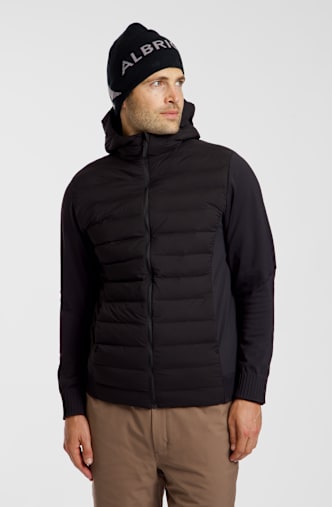 ALBRIGHT Lenk Hybrid Herren Midlayer Schwarz