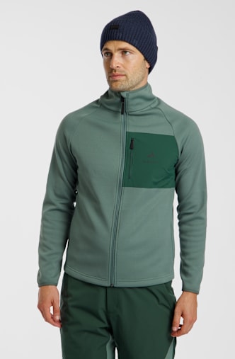 ALBRIGHT Sestiere Herren Midlayer Grün