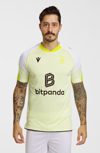 Macron FC Basel Away Replica maglia da calcio uomo 26/27 Giallo