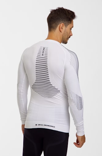 X Bionic Invent Herren Thermo Longsleeve Weiss