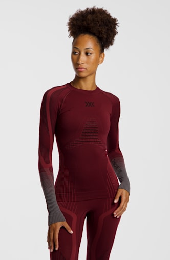 X Bionic Invent Graphics Damen Thermo Long Bordeaux