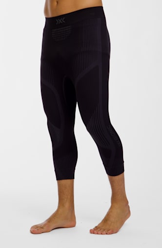 X Bionic Invent Herren 3/4 Thermohose Schwarz