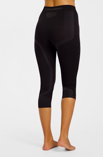 X Bionic Invent Damen 3/4 Thermohose Schwarz