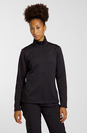 Schöffel Style Pine giacca in pile donna Nero