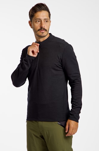 Schöffel Canyfer longsleeve uomo Nero