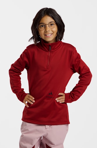 ALBRIGHT Falera Kinder Midlayer Bordeaux