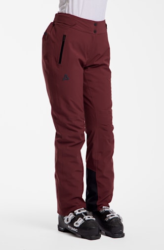Schöffel Skayra pantaloni da sci donna Rosso