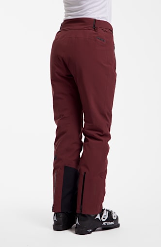 Schöffel Skayra pantaloni da sci donna Rosso