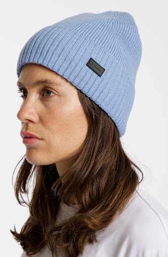 ALBRIGHT Merino bonnet Bleu Clair