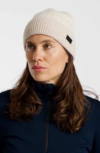 ALBRIGHT Merino berretto donna Beige