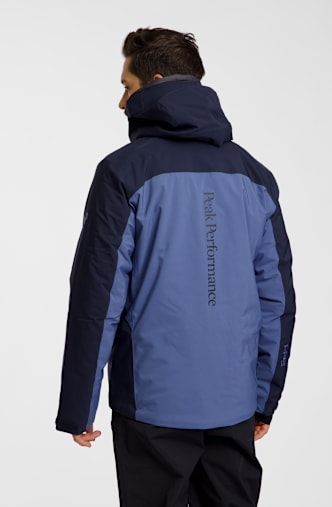 PEAK PERFORMANCE Maroon Blocked HIPE® 2L Insulated veste de ski hommes Bleu