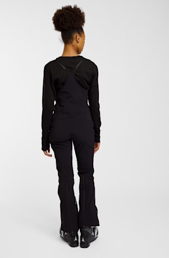 PEAK PERFORMANCE Stretch Softshell Bib pantalon de ski femmes Noir