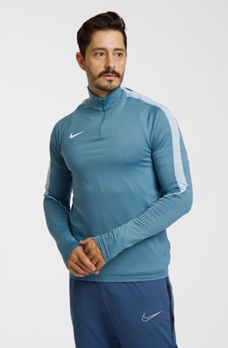 Nike Dri-FIT Strike Herren Longsleeve Blau