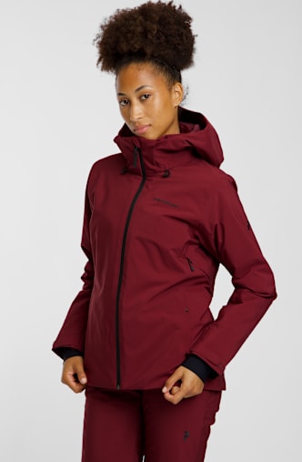 PEAK PERFORMANCE Anima HIPE® 2L veste de ski femmes Rouge