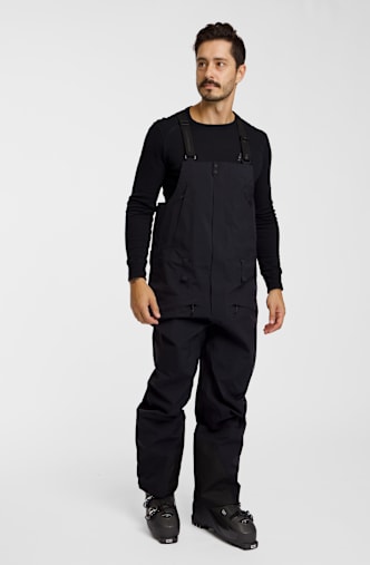 PEAK PERFORMANCE Edge HIPE® 3L Shell Bib Herren Skihose Schwarz