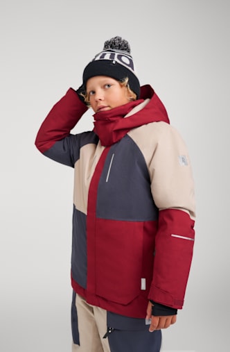 reima Iitoo veste de ski enfants Rouge