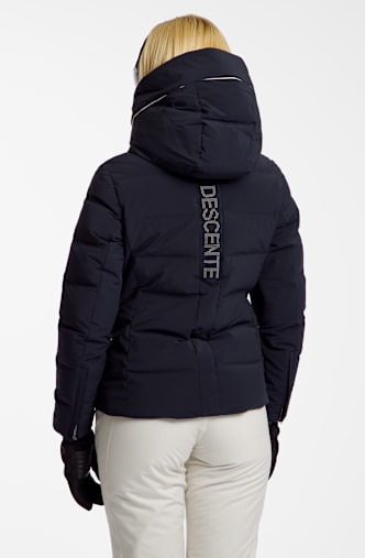 descente Damen Skijacke Schwarz