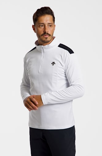 descente midlayer uomo Bianco