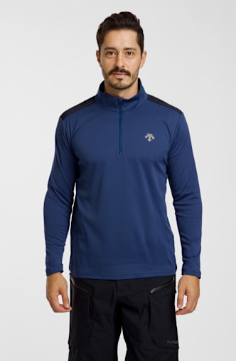 descente Herren Midlayer Dunkelblau