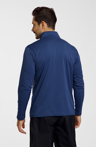 descente midlayer hommes Bleu Foncé