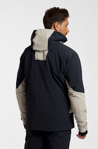 descente veste de ski hommes Beige