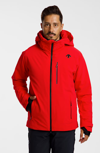 descente giacca da sci uomo Rosso