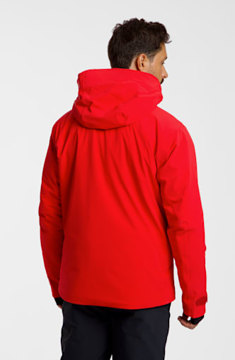 descente Herren Skijacke Rot