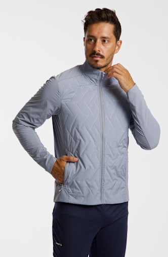 Craft Speed veste de ski de fond hommes taille longue Gris