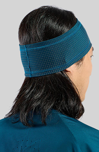 Odlo Polyknit Warm Reflective bandeau Bleu