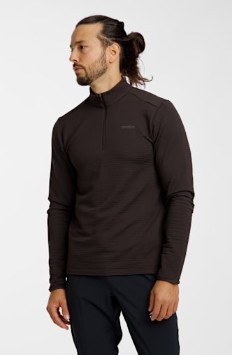 Odlo Essentials Thermal midlayer uomo Marrone