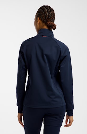 Odlo Zeroweight X-Warm Insulated 80th Anniversary veste de ski de fond femmes Bleu
