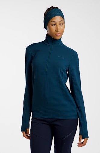 Odlo Essentials Thermal midlayer femmes Petrol