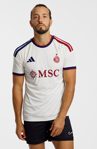 adidas FC Servette Away Replica maglia da calcio uomo 26/27 Beige