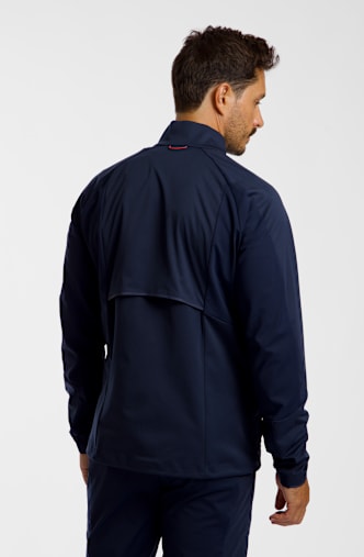Odlo Zeroweight Elite Windproof 80th Anniversary veste de ski de fond hommes Bleu