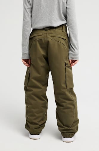 Quiksilver Young Guns Snow Down Cargo 10K pantalon de ski/snowboard enfants Beige