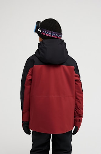 Quiksilver Sycamore 10K giacca da sci/snowboard bambini Rosso