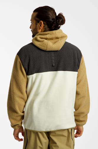 Quiksilver Ocean View Mix Up hoodie hommes Marron