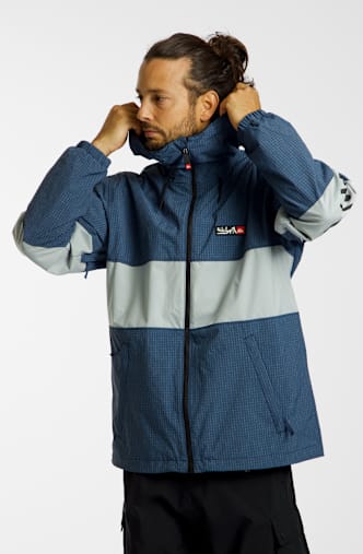 Quiksilver Young Guns High In The Hood 10K giacca da sci/snowboard uomo Blu