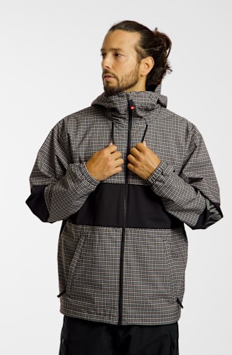 Quiksilver Young Guns High In The Hood 10K giacca da sci/snowboard uomo Grigio
