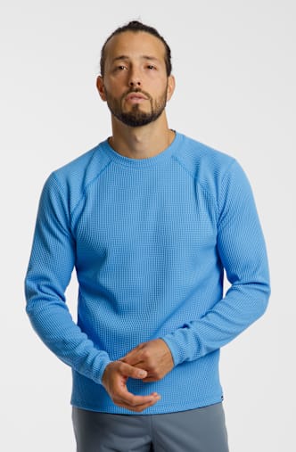 Odlo Cubic Light pulls hommes Bleu Clair