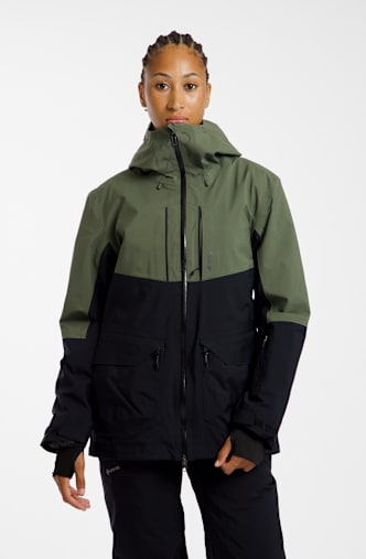 Roxy Purelines Stretch Gore-Tex® Damen Ski-/Snowboardjacke Grün