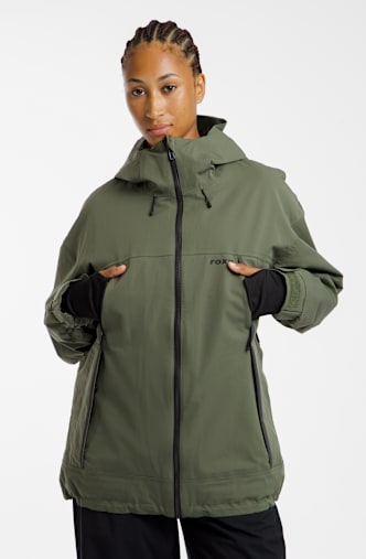Roxy Ice Bounded 20K veste de ski/snowboard femmes Olive
