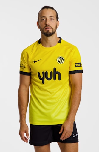 Nike Young Boys Bern Home Replica maglia da calcio uomo 26/27 Giallo