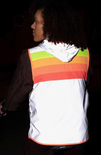 GOFLUO Darkflow reflective gilet Grigio