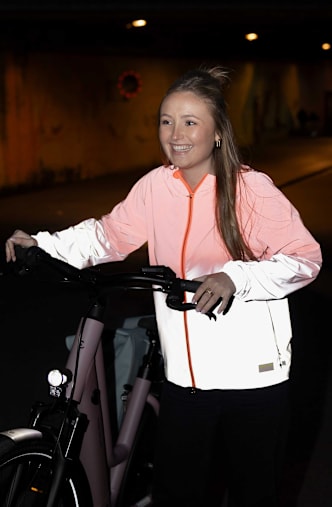 GOFLUO Billie giacca da bike Corallo