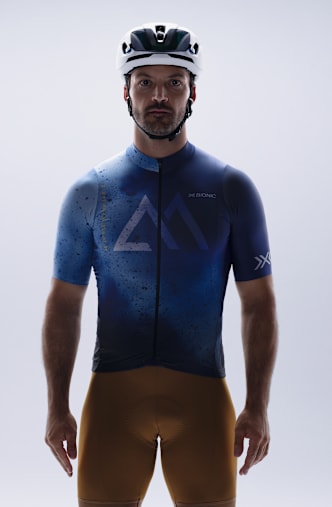 X Bionic Corefusion Ride Loïc Meillard LIMITED EDITION maillot de bike hommes Bleu