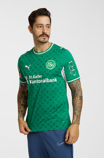 PUMA FCSG Home maglia da calcio Verde
