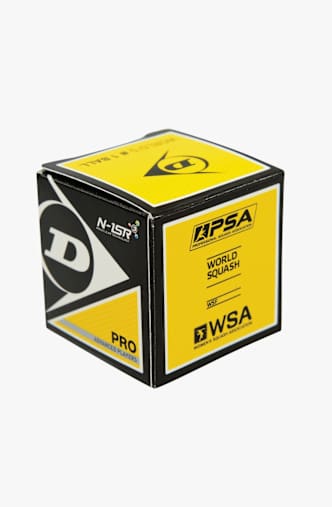 Dunlop Pro pallina da squash Nero