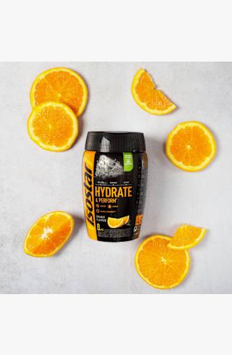 Isostar Hydrate & Perform Orange 400 g Getränkepulver Orange